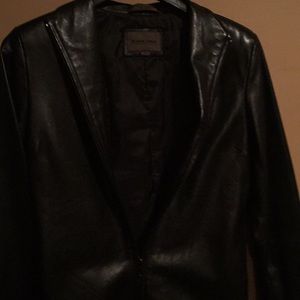 LEATHER JACKET AND LEATHER BLAZER